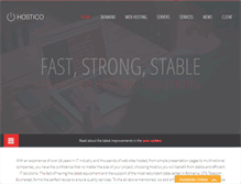 Tablet Screenshot of hostico.net